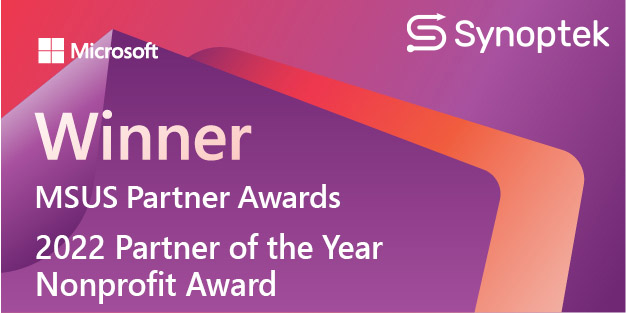 Non-profit MSUS Partner of the Year Award - Synoptek