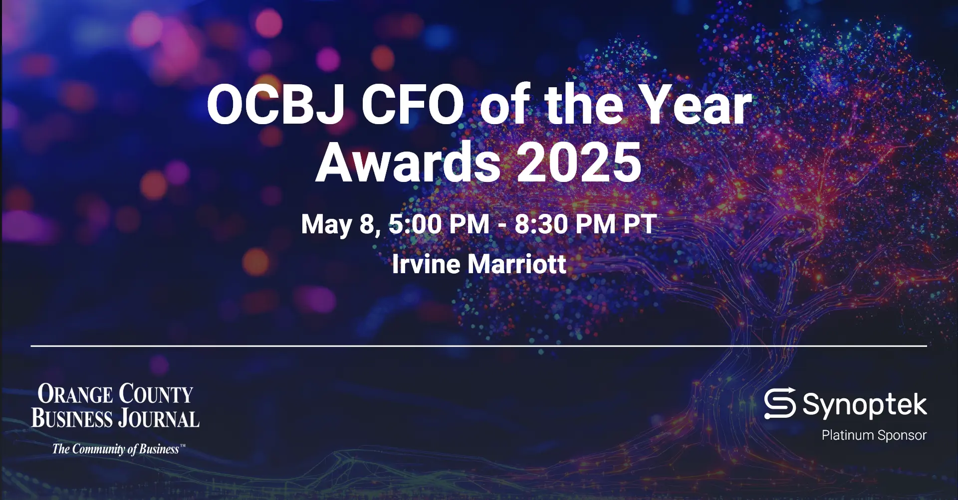 Meet Us at OCBJ CFO of the Year Awards 2025 | Synoptek